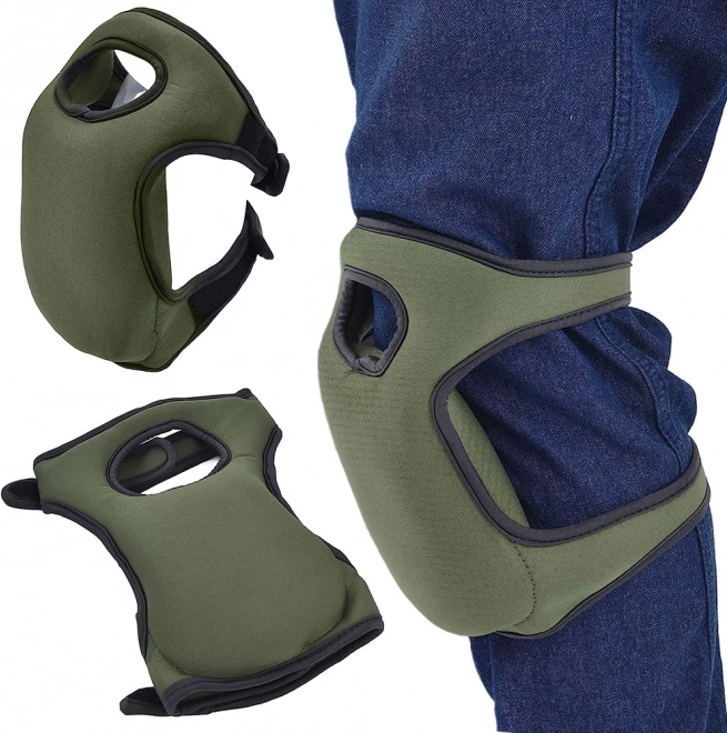 Foam Work and Garden Knee Pads with Hook-and-Loop Fastening