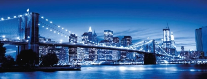 Puzzle panoramique New York étincelant 1000 pièces