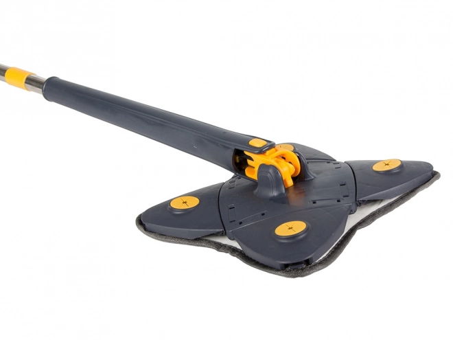 Rotating Flat Mop with Wringing System