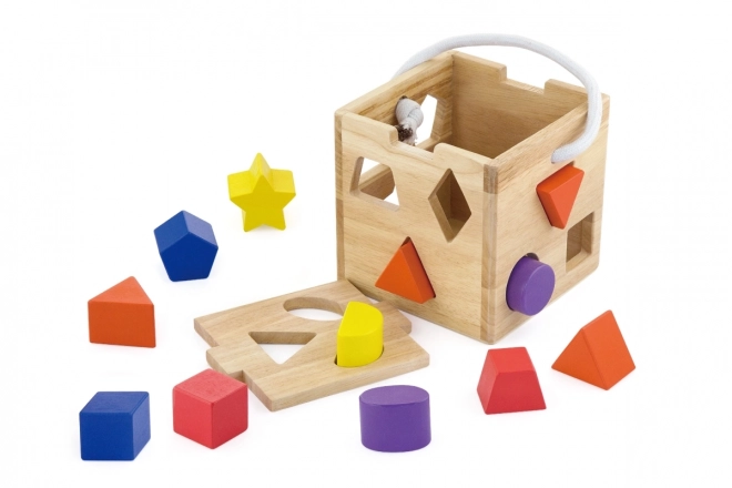 Wooden Shape Sorting Cube