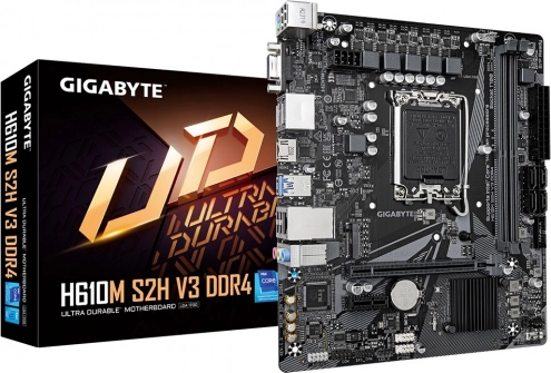 Moederbord Gigabyte H610M S2H V3 DDR4