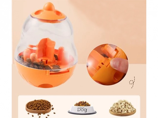 Interactieve snackdispenser voor honden