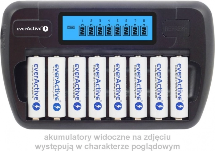 EVERACTIVE NC-800 acculader voor 8 AA/AAA