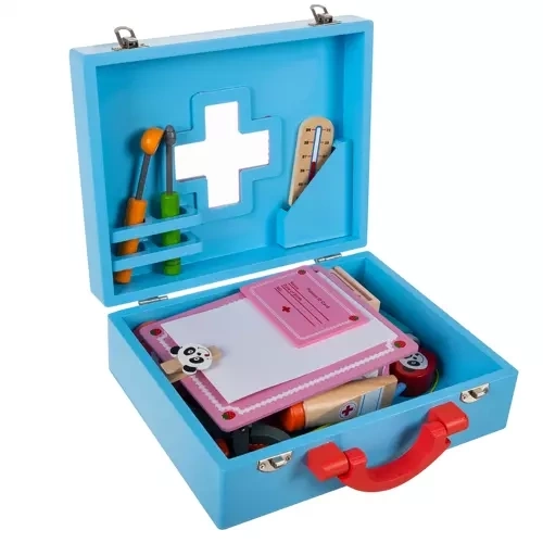 Kleine Dokter Set - Houten Kruzzel 19869