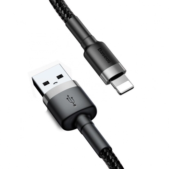 Baseus Cafule USB Lightning Kabel 2A 3m (Zwart Grijs)