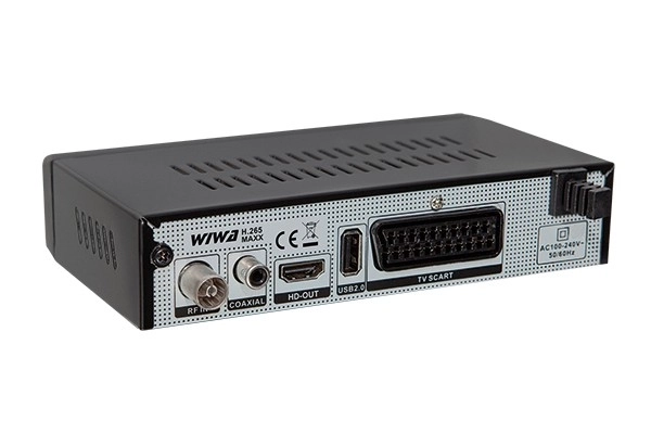 Digitaler Fernsehtuner WIWA H.265 MAXX