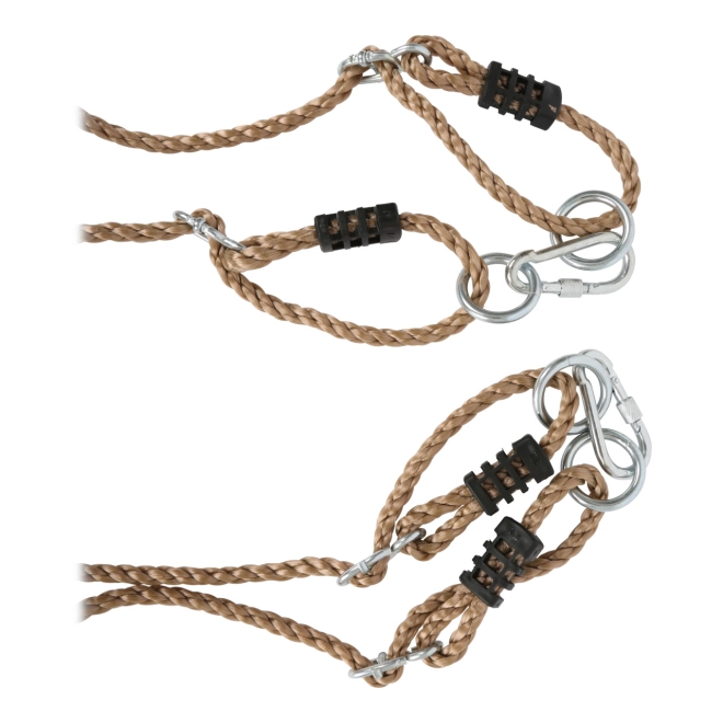 Durable ropes and secure mounting