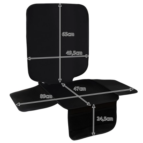 Autostoel mat van ecoskin 24572