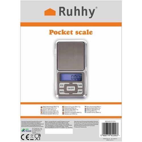 Precisieschaal voor sieraden RUHHY tot 500g