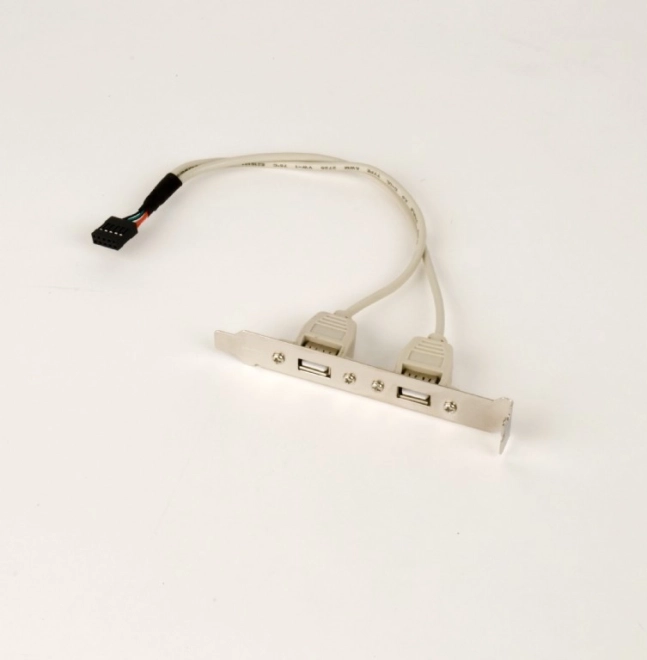 Deux ports USB sur une équerre arrière