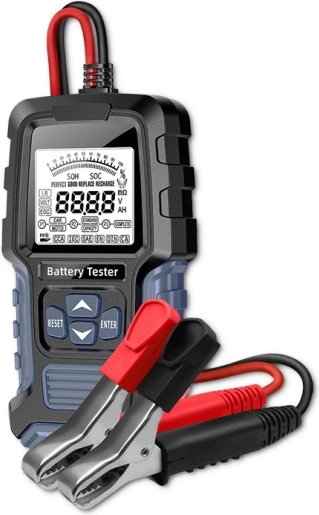 Digitale batterijtester met LCD-display voor 12V en 24V