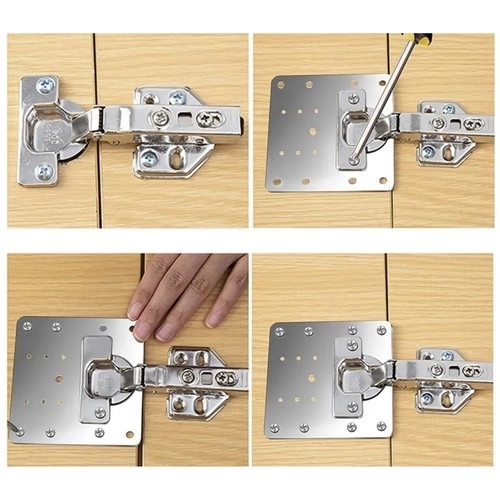 Reparatieplaten voor meubelscharnieren - set van 4 stuks