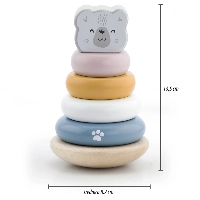Stacking Pyramid Toy by POLAReB