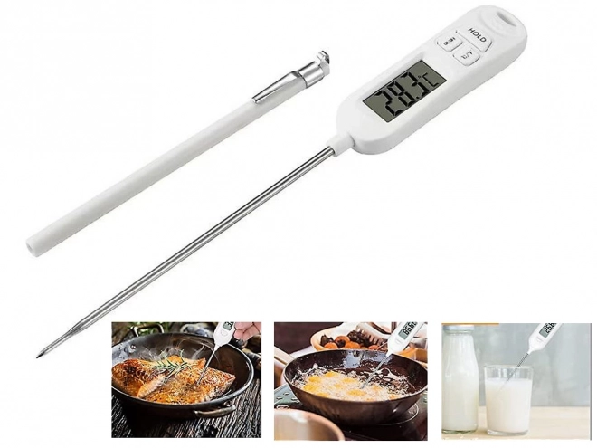 Digitale keukenthermometer met LCD-scherm