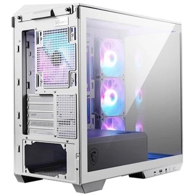 Kast MAG PANO M100R PZ wit met gehard glas en USB
