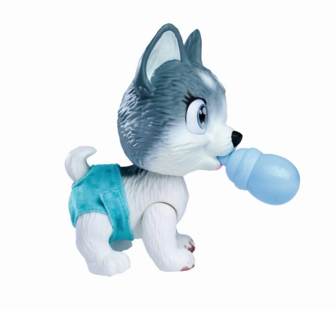 Husky Dog Pamper Petz in the Bath