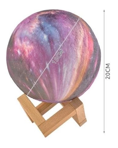 Moon Light Night Lamp with Remote Control
