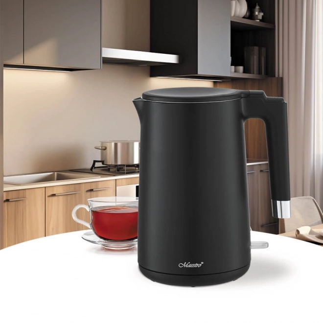 Elektrische waterkoker Maestro 1,7l 1800W zwart