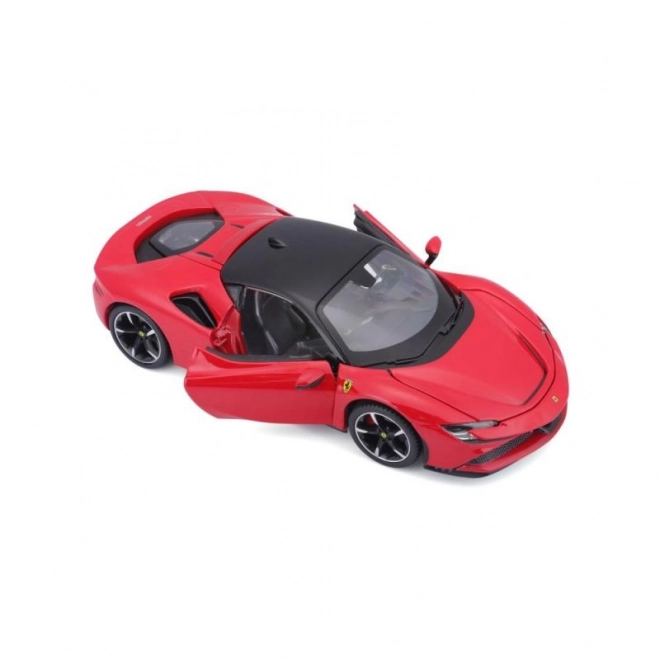 Bburago 1:24 Ferrari Top SF90 Stradale Rood