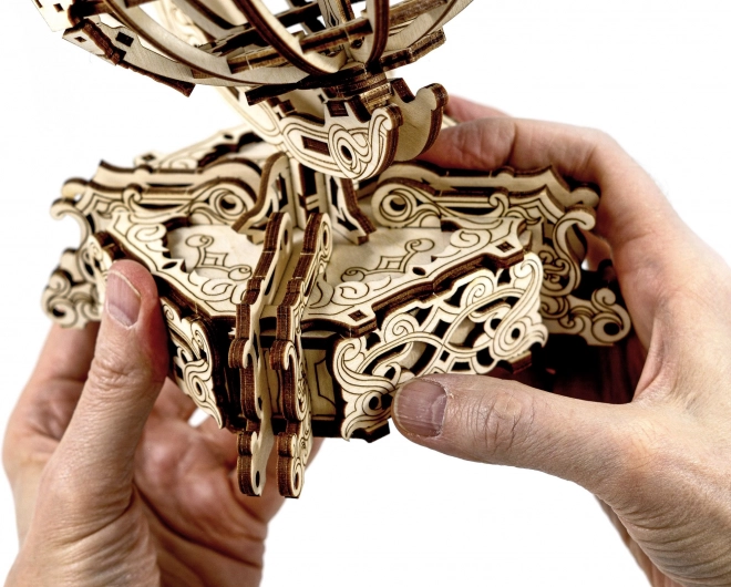 Wooden City 3D puzzel Globus 231 onderdelen