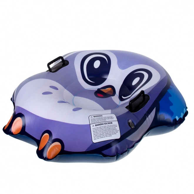 Pingouin gonflable sur neige - 39 cm