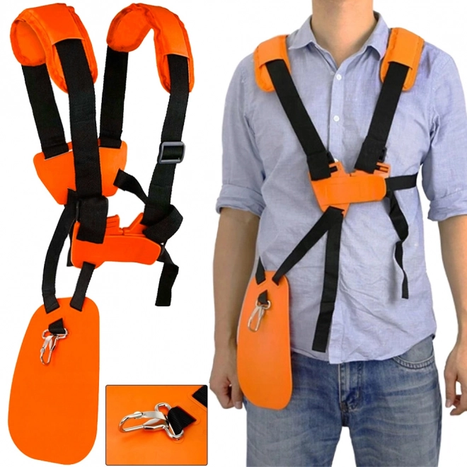Adjustable Comfortable Harness for Gasoline Scythes