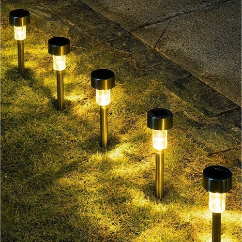 Solar Garden Lights Set - LED Warm White