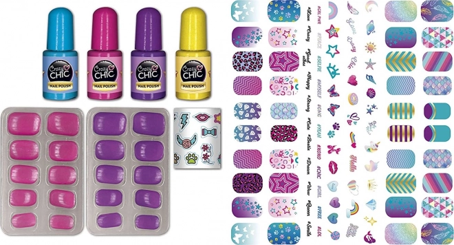 Crazy Chic Fluo Nagelset