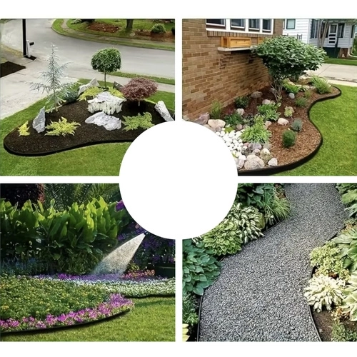 Tuinrand 4 cm x 10 m Gardlov zwart
