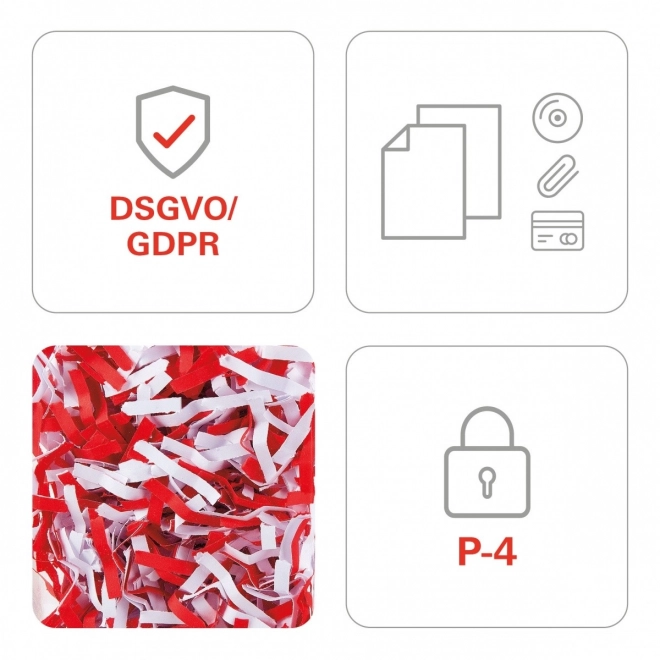 Vernietiger Shredstar X8 voor paperclips 4,5x30 mm P-4