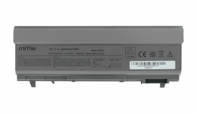 Batterij voor Dell Latitude E6400 6600 mAh (73 Wh)