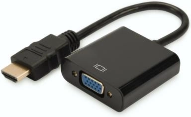 DIGITUS adaptateur HDMI vers VGA avec audio 3,5 mm, 1080p
