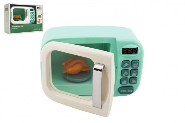 Magnetron met accessoire kunststof 20x13cm op batterijen met licht en geluid in doos 29x22x12cm 18m+