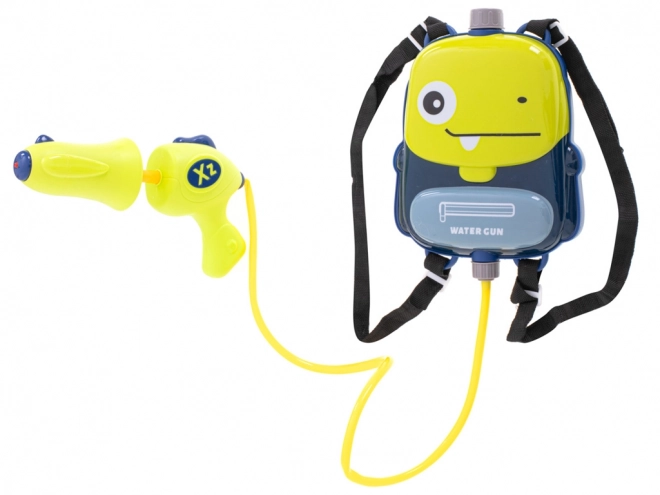 Waterpistool met dinosaurus rugzak