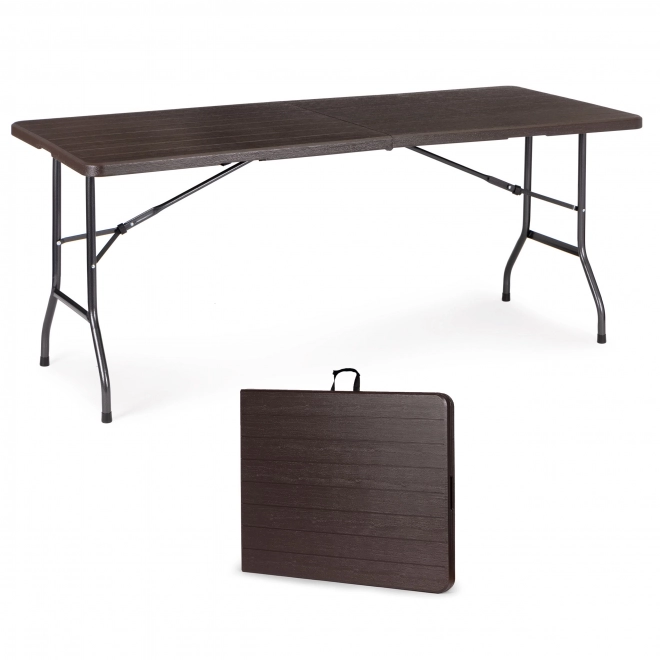 Klapptisch für Catering im Holzdesign 180cm