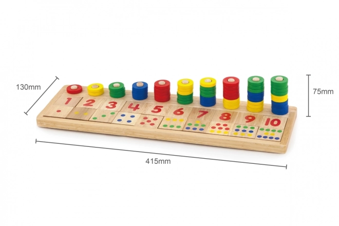 Houten telspel