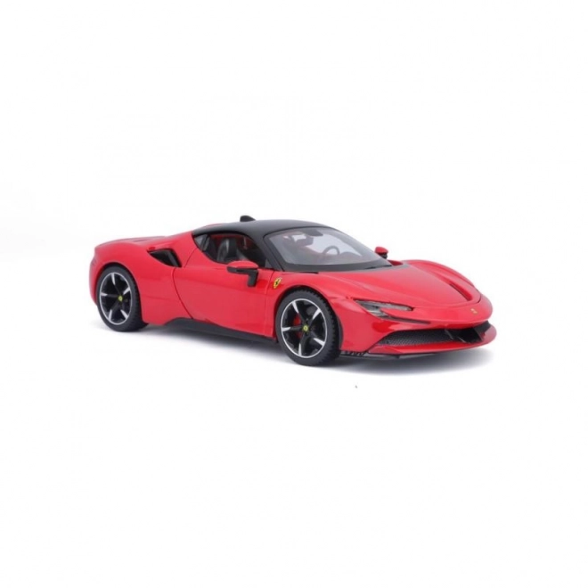 Bburago 1:24 Ferrari Top SF90 Stradale Rood