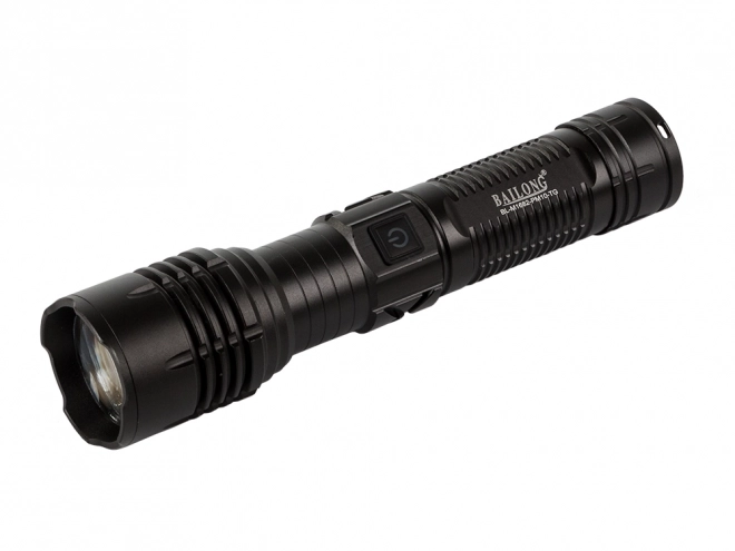 Militärische Taschenlampe mit LED und Zoom von Bailong