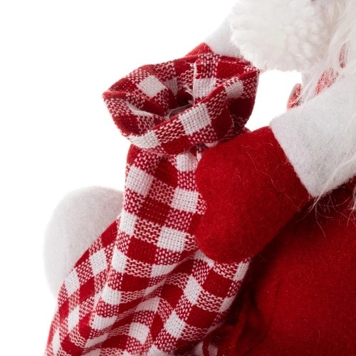 Weihnachtswichtel mit Flaschenhülle