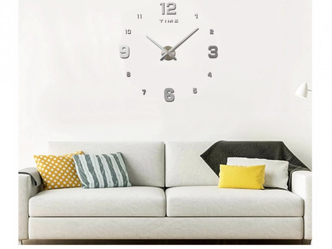 3D Wandtattoo XXL Wanduhr