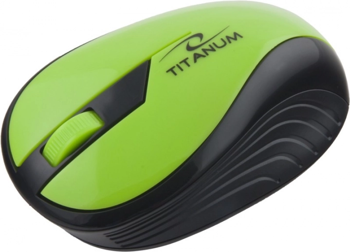 Kabellose optische Maus Titanum Grün