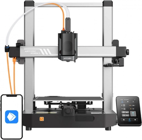 Imprimante 3D Anycubic Kobra 3 Combo avec impression multicolore