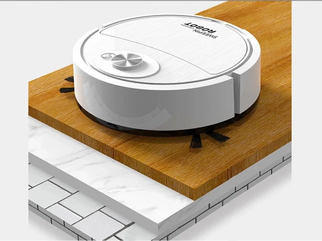 Draadloze robotstofzuiger met borstel