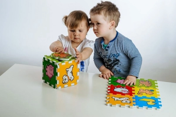 Schuimpuzzel mijn eerste dieren