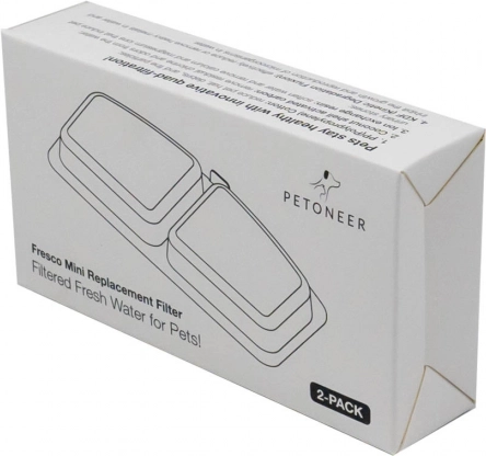 Austauschfilter für den PETONEER Fresco Mini Trinkbrunnen – 2 Stk.