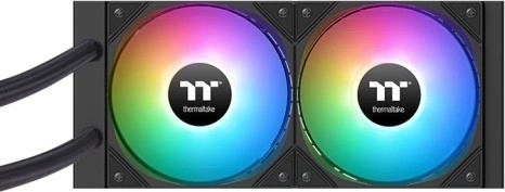 Two 120 mm ARGB fans up to 2,500 RPM