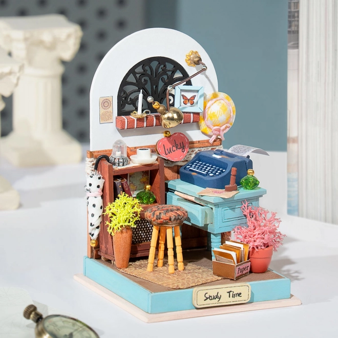 RoboTime miniatuur huisje Studieruimte