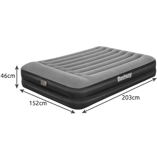 Double Mattress with Built-in Pump and Pillow Bestway