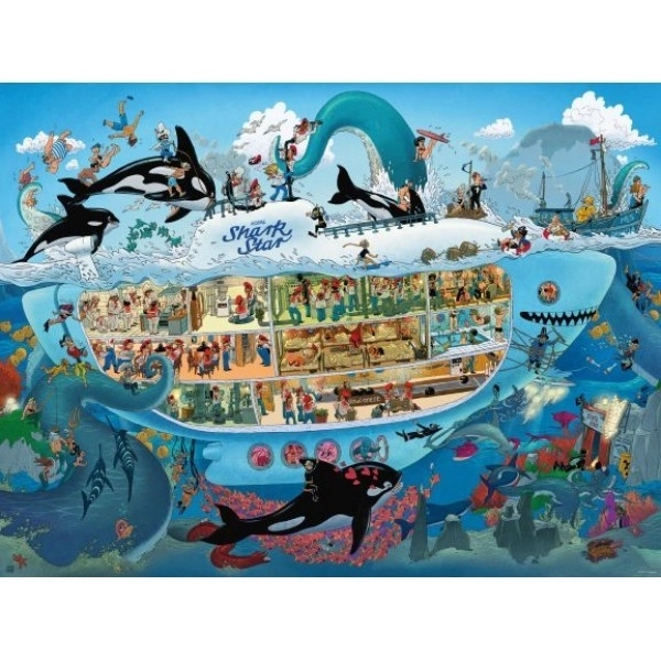 HEYE Puzzle Fun in a Submarine 1500 Pieces