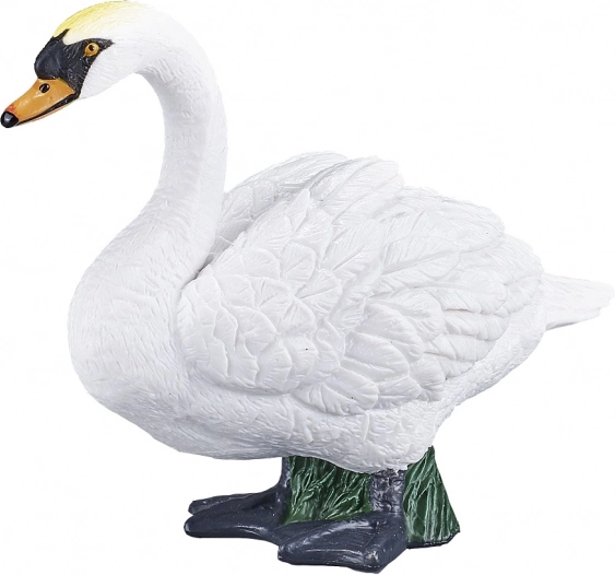 Realistic Plastic Swan Figurine